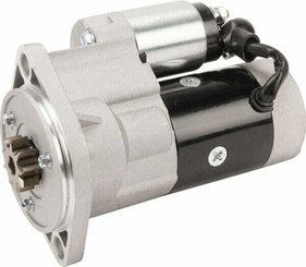 Pièces agricoles - Eclairage - Démarreur réduct. 12V 2,3 kW 9 dents avec réducteur, Kramp