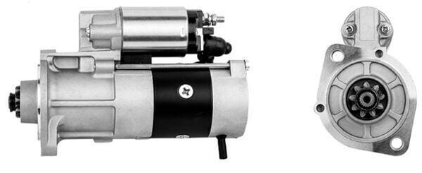Pièces agricoles - Eclairage - Démarreur 12V, 2,5kW, 9 dents, Mahle