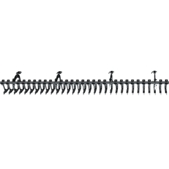 Pièces agricoles - Pièce divers - Faisceau de racleur Cracker 4.00m EC