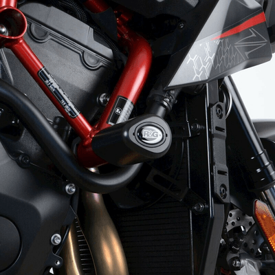 Pièces Quad & Motos - Equipement véhicule - Tampons de protection R&G RACING Aero noir Kawasaki ZH2