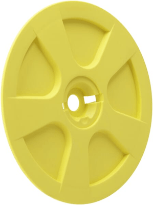 Pièces agricoles - Jardin et forêt pièce origine - Cache-moyeu arrière jaune