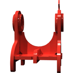 Pièces agricoles - Pièce divers - Support de tendeur RS peinte