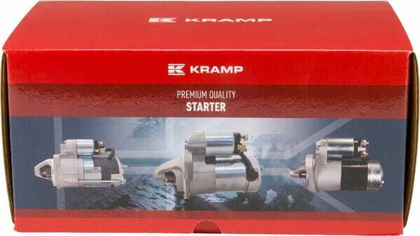 Pièces agricoles - Eclairage - Démarreur réduct. 12V 2,0 kW 9 dents avec réducteur, Kramp