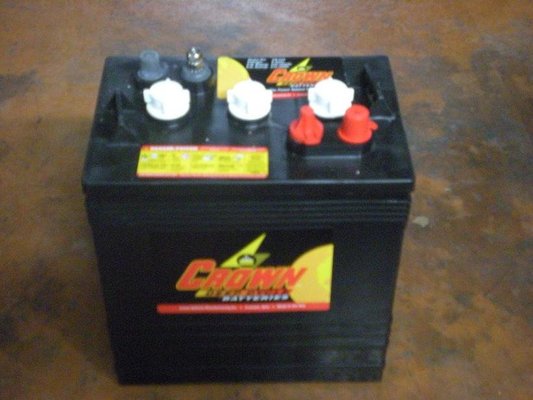 Pièces VSP - Divers - BATTERIE TRACTION NOIRE CROWN