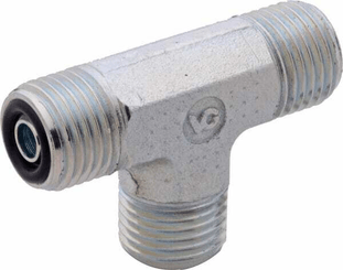 Pièces agricoles - Hydraulique - Té mâle ORFS 9/16