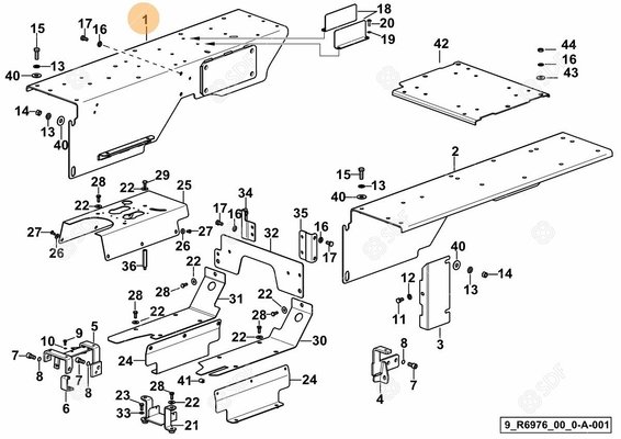 Pièces agricoles - Cabine et structure - AILE