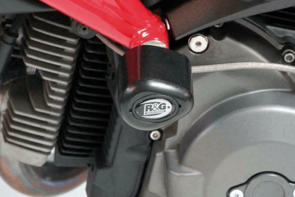 Pièces Quad & Motos - Equipement véhicule - Tampons de protection R&G RACING Aero noir Ducati Monster 696/796/1100