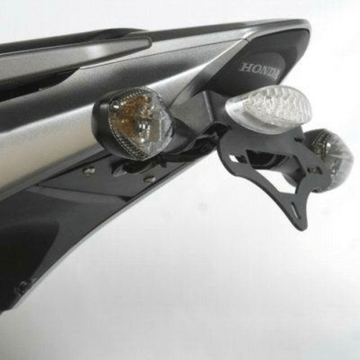 Pièces Quad & Motos - Equipement véhicule - Support de plaque R&G RACING noir Honda