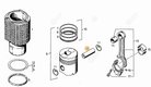 AXE DE PISTON Deutz-Fahr origine