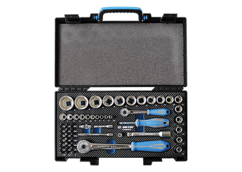 Outils - Outils divers - Coffret EVA 1/2" et 1/4" 55 pièces