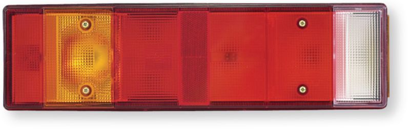 Automobile - Consommables et accessoires auto. - Feu arrière gauche avec feu d'encombrement latéral multifonction type Daf clignotant BA15S 21W, Stop BA15S 21W, recul BA15S 21W