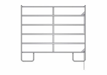 Materiels - Accessoires 20Kg-30Kg - PANEL DE CONTENTION H.1.60M L.1.80M