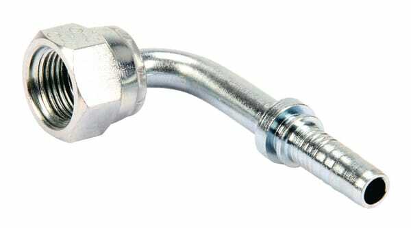 Pièces agricoles - Hydraulique - Raccord DN06-7/16 JIC90° court