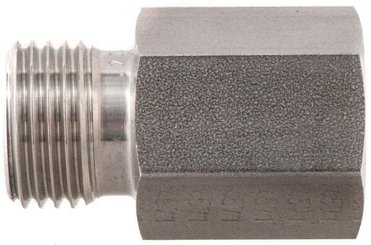 Pièces agricoles - Hydraulique - Raccord à filetage femelle 8S x 1/4" BSP SS