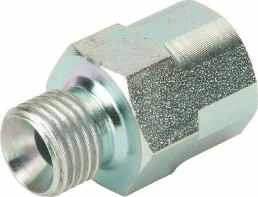Pièces agricoles - Hydraulique - Adaptateur m/f 1/4 BSP M10x1