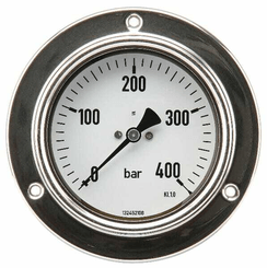 Pièces agricoles - Hydraulique - Manomètre Ø100 0-60bar ½" pan.