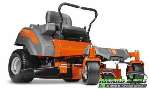 Materiels - Tondeuse autoportée - Tondeuse autoportée à braquage zéro Husqvarna Z242F
