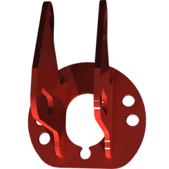 Pièces agricoles - Pièce divers - support verin soudé -peint-