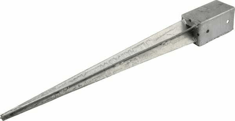 Pièces agricoles - Fasteners - Ancrage de poteau à enfoncer FV 71x71x900