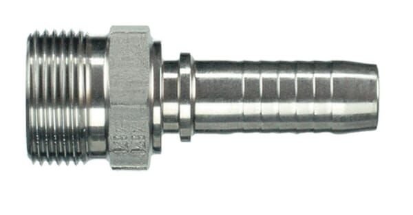 Pièces agricoles - Hydraulique - Raccord DN08-M20x1,5-12S SS