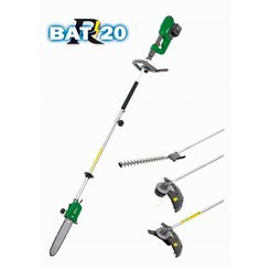 Materiels - Moteurs et outils multifonction - OUTIL 4 EN 1 "R-BAT20" 40V (2X20V) SANS BATTERIE NI CHARGEUR