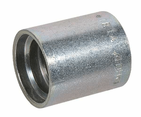 Pièces agricoles - Hydraulique - Jupe à sertir Ø26x29,7mm DN10 acier / zingué Alfagomma