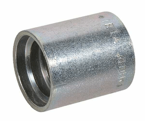 Pièces agricoles - Hydraulique - Jupe à sertir Ø26x29,7mm DN10 acier / zingué Alfagomma