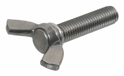 Pièces agricoles - Fasteners - Wing screw DIN316 M 6x10 stainless steel