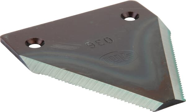Pièces agricoles - Aménagements paysagers - Section du couteau, dentelée 3 mm