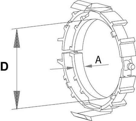 Pièces agricoles - Transmission - Bague PG20