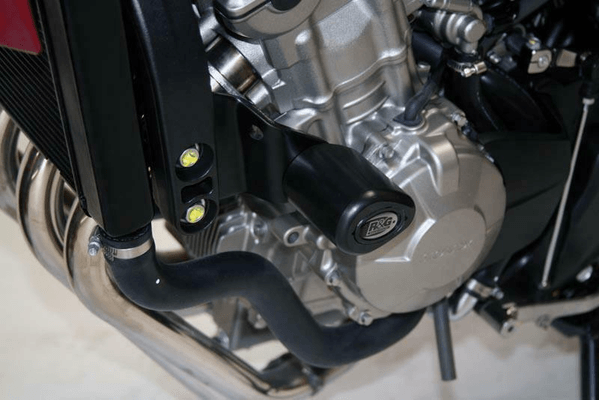 Pièces Quad & Motos - Equipement véhicule - Tampons de protection R&G RACING Aero noir Honda CB600N/F Hornet