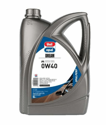 Chimie - Chimie divers - Huile OPALPERF DREAM 0W40 - 5l