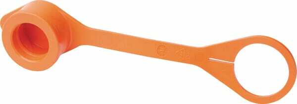 Pièces agricoles - Hydraulique - Bouchon orange pour mâle NV3/4