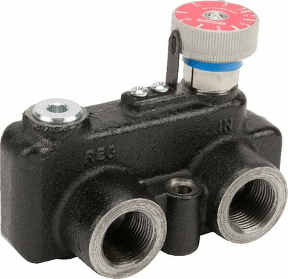 Pièces agricoles - Hydraulique - Régulateur de débit 3 voies 0–76 l/min