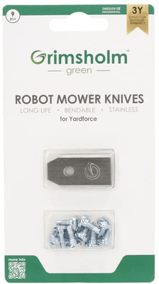 Pièces agricoles - Jardin et forêt pièce adaptable - Lame robot Yardforce x 9pcs