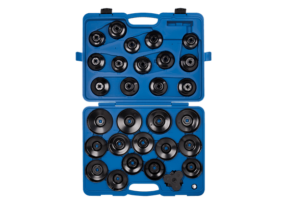 Outils - Outils divers - Coffret de clés coiffe pour filtre à huile 30pcs