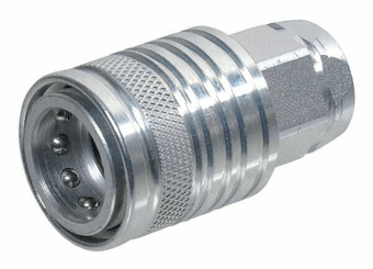 Pièces agricoles - Hydraulique - Coupleur femelle 1/2-3/8 BSP