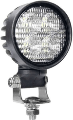 Pièces agricoles - Eclairage - Phare de travail LED 4000lm, rond, blanc, 10/30 V, 84x126x71,8mm, prise Deutsch, 4 LED, 360 degrés, Kramp