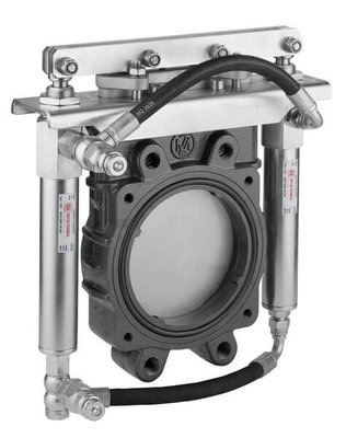 Pièces agricoles - Hydraulique - Vanne à couteau compacte 10" (hydraulique)