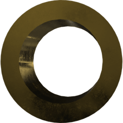 Pièces agricoles - Pièce divers - spacer bush 16x2.5x9 galvanized