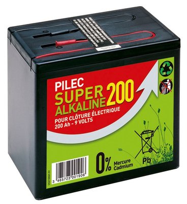 Pièces agricoles - Cloture,Jardin & Sylviculture - PILE ALCALINE 200 Ah