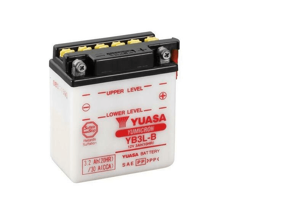 Pièces Quad & Motos - Electrique - Batterie YUASA conventionnelle sans pack acide - YB3L-B