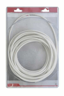 Pièces agricoles - Electricité - Câble électrique blanc 2 x 0,75mm², 10m (1)