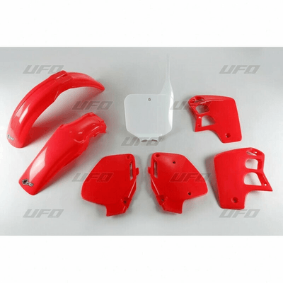 Pièces Quad & Motos - Plastiques - Kit plastique UFO couleur origine (1991) Honda CR500R