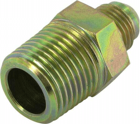 Pièces agricoles - Hydraulique - Racc. réd. 9/16 JIC x 1/2 BSPT