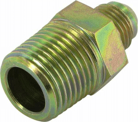 Pièces agricoles - Hydraulique - Racc. réd. 9/16 JIC x 1/2 BSPT