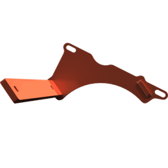 Pièces agricoles - Pièce divers - Porte-essuie-glace droit -peint-