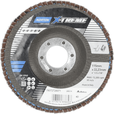 Outils - Outils divers - Disque à lamelles conique Fib X-Treme 115 mm P40