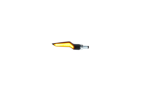 Pièces Quad & Motos - Equipement véhicule - Clignotants LIGHTECH E8 Led aluminium - noir