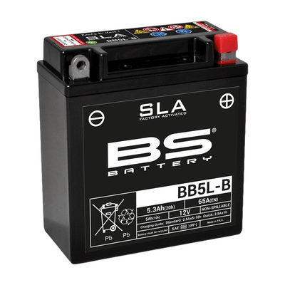 Pièces Quad & Motos - Electrique - Batterie BS BATTERY SLA sans entretien activé usine - BB5L-B